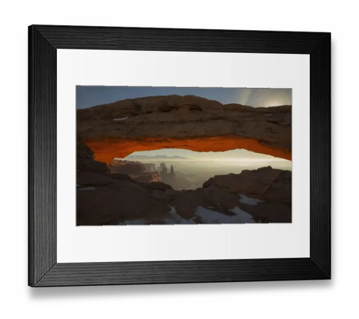 Framed Print : Mesa Arch Sunrise Framed Print : Mesa Arch Sunrise