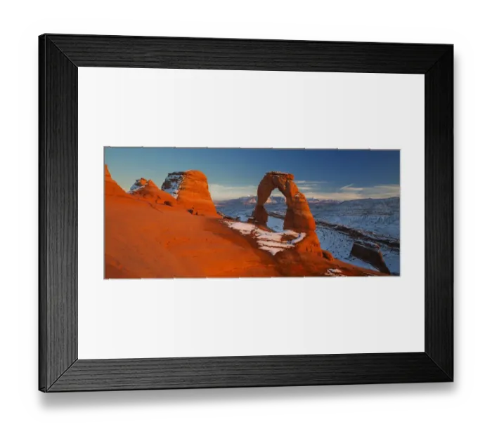 Framed Print : Delicate Arch Sunset Framed Print : Delicate Arch Sunset
