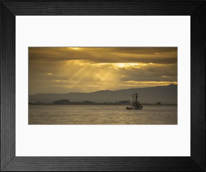 Framed Print : Fishing Boat Framed Print : Fishing Boat