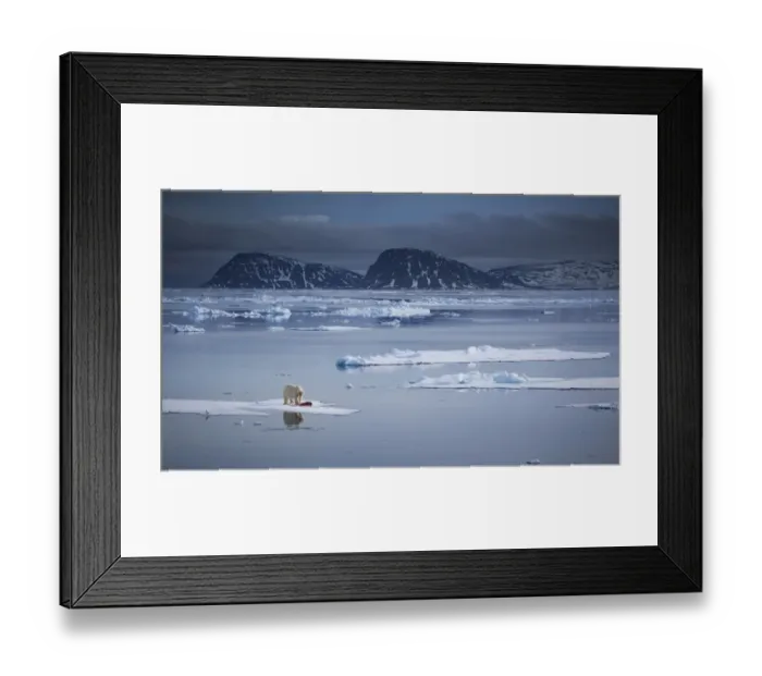 Framed Print : Melting World Framed Print : Melting World