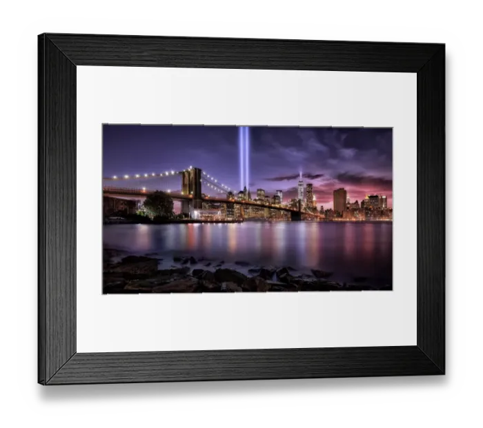 Framed Print : In Memorial II 09-11 Framed Print : In Memorial II 09-11