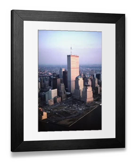 Framed Print : Twin Towers world trade center Framed Print : Twin Towers world trade center