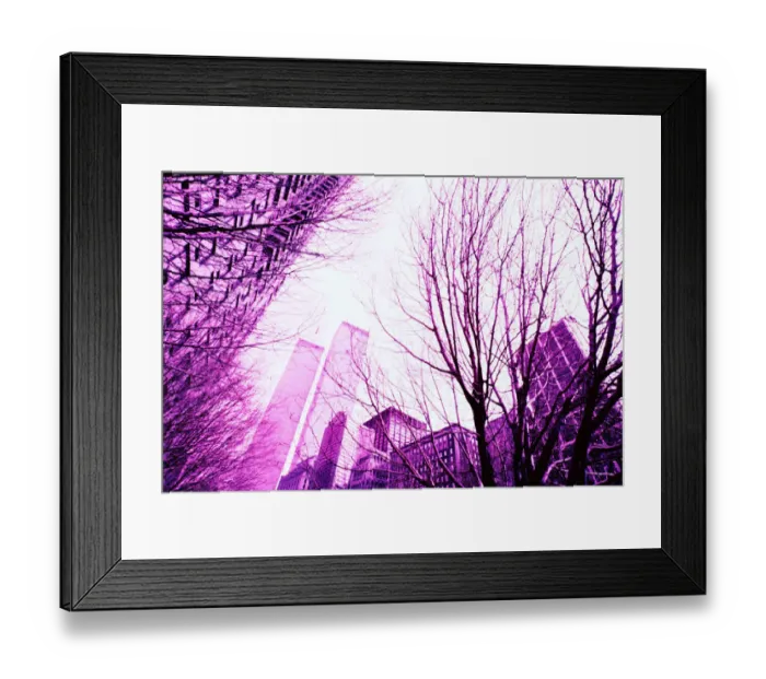 Framed Print : Low Angle View, New York, New York City, Nobody, Outdoors, Pink, Skyscraper Framed Print : Low Angle View, New York, New York City, Nobody, Outdoors, Pink, Skyscraper