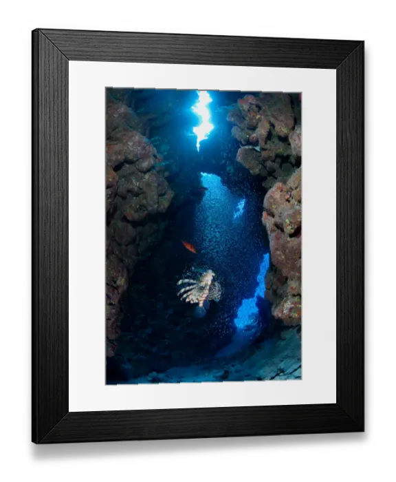 Framed Print : Inside canyon Framed Print : Inside canyon