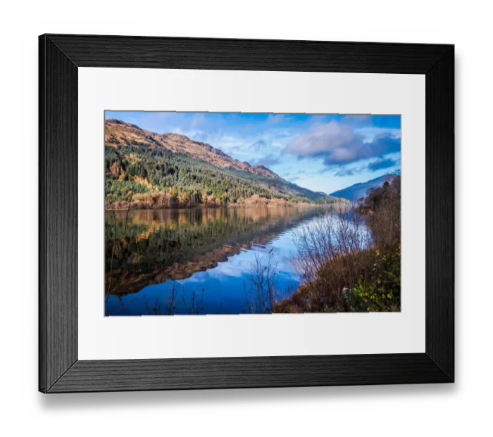 Framed Print : Tranquil Loch Eck in sunshine, Benmore, Cowal Framed Print : Tranquil Loch Eck in sunshine, Benmore, Cowal