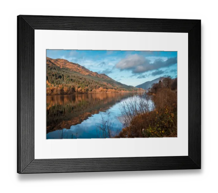 Framed Print : Tranquil Loch Eck in sunshine, Benmore, Cowal Framed Print : Tranquil Loch Eck in sunshine, Benmore, Cowal