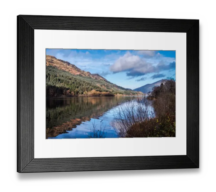Framed Print : Tranquil Loch Eck in sunshine, Benmore, Cowal Framed Print : Tranquil Loch Eck in sunshine, Benmore, Cowal