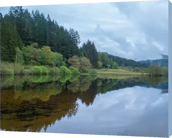 Dramatic Reflections and Sky, Argyll, Scotland