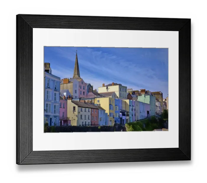 Framed Print : Wales - inland and coast Framed Print : Wales - inland and coast