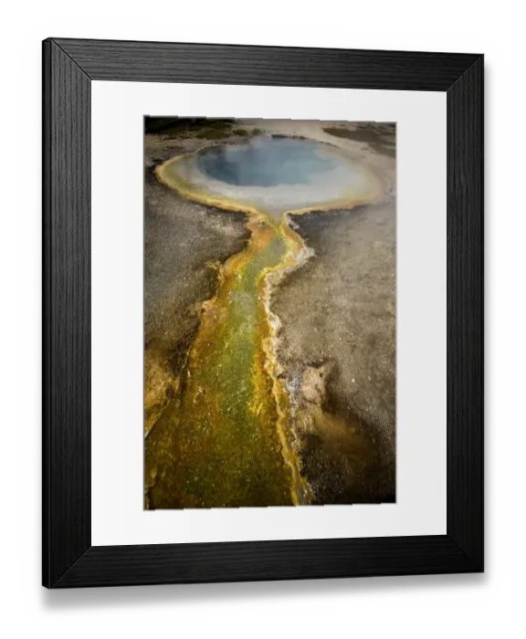 Framed Print : Hot Spring Framed Print : Hot Spring