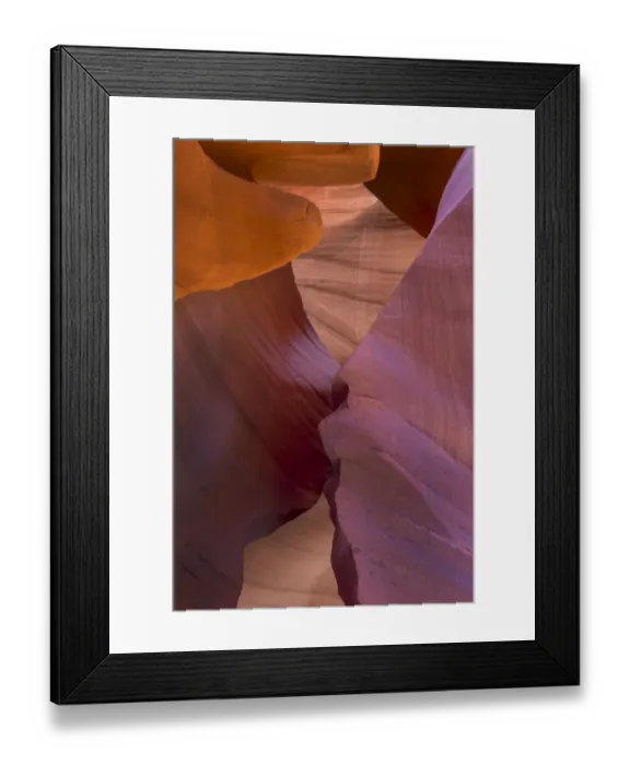 Framed Print : Lower Antelope Slot Canyon