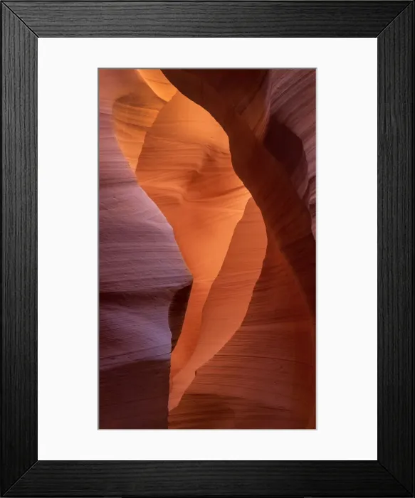 Framed Print : erosion, southwest, lower slot canyon Framed Print : erosion, southwest, lower slot canyon