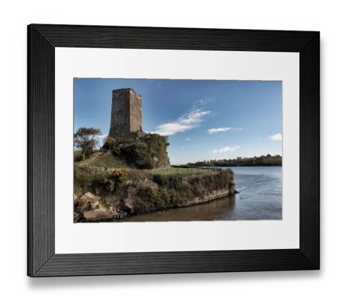 Framed Print : Ferrycarrig Castle Framed Print : Ferrycarrig Castle