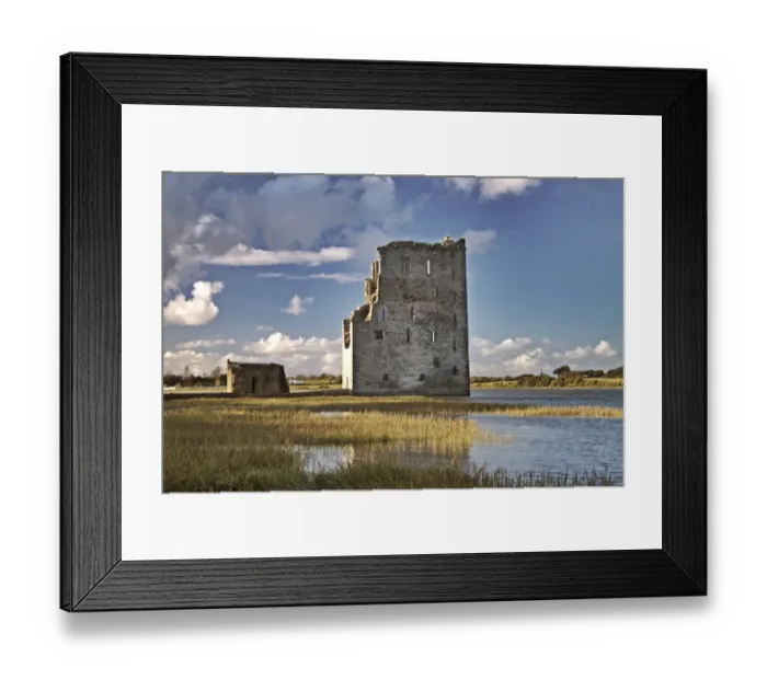 Framed Print : carrigafoyle castle Framed Print : carrigafoyle castle