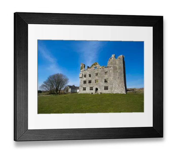 Framed Print : Leamaneh Castle in Clare, Ireland Framed Print : Leamaneh Castle in Clare, Ireland