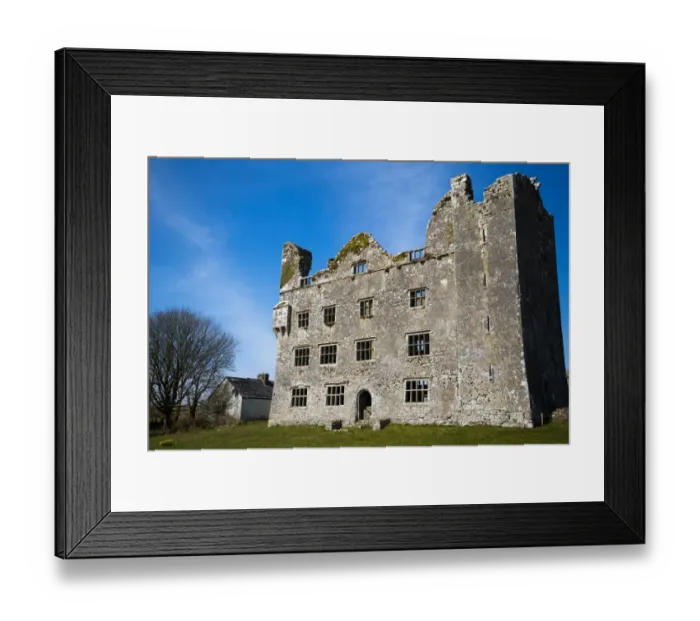 Framed Print : Leamaneh Castle in Clare, Ireland Framed Print : Leamaneh Castle in Clare, Ireland
