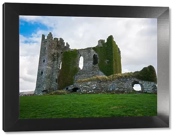 Ballycarbery castle in Kerry, Ireland