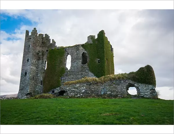 Ballycarbery castle in Kerry, Ireland