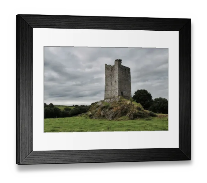 Framed Print : Carigaphooca Castle Framed Print : Carigaphooca Castle