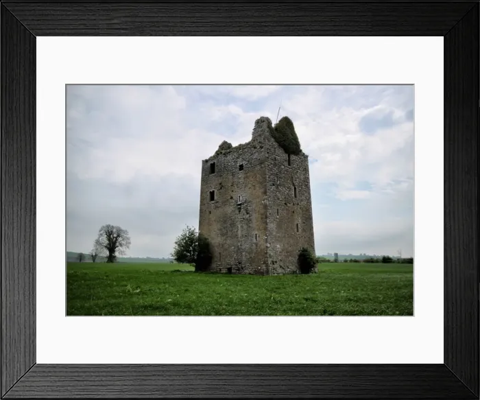 Framed Print : Gortmakellis Castle