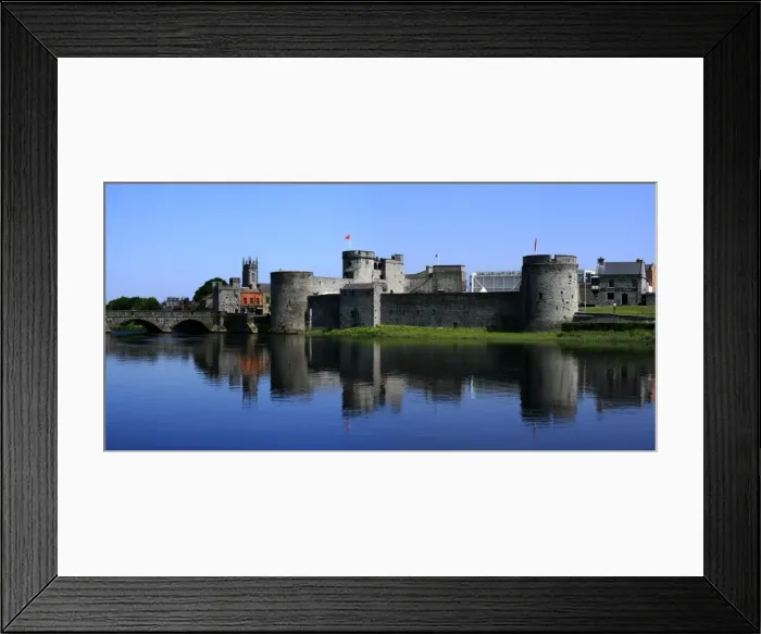 Framed Print : King Johns Castle (also known as Limerick Castle) Framed Print : King Johns Castle (also known as Limerick Castle)