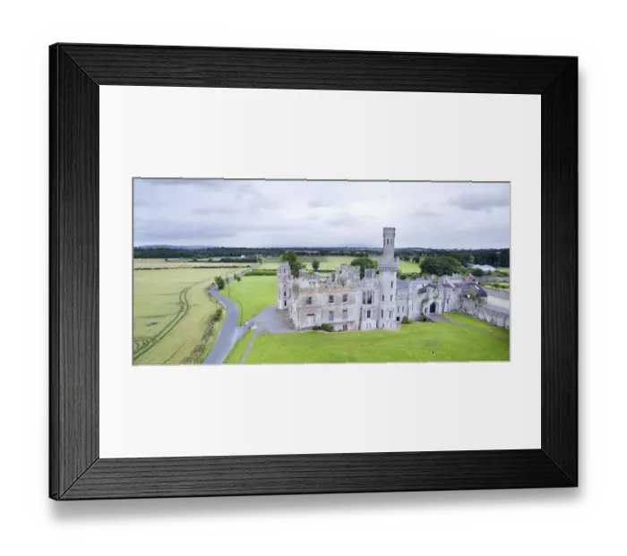 Framed Print : Ducketts Grove castle Framed Print : Ducketts Grove castle