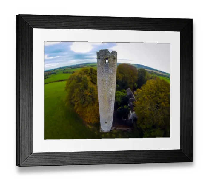 Framed Print : Kilree Round Tower Co. Kilkenny Framed Print : Kilree Round Tower Co. Kilkenny