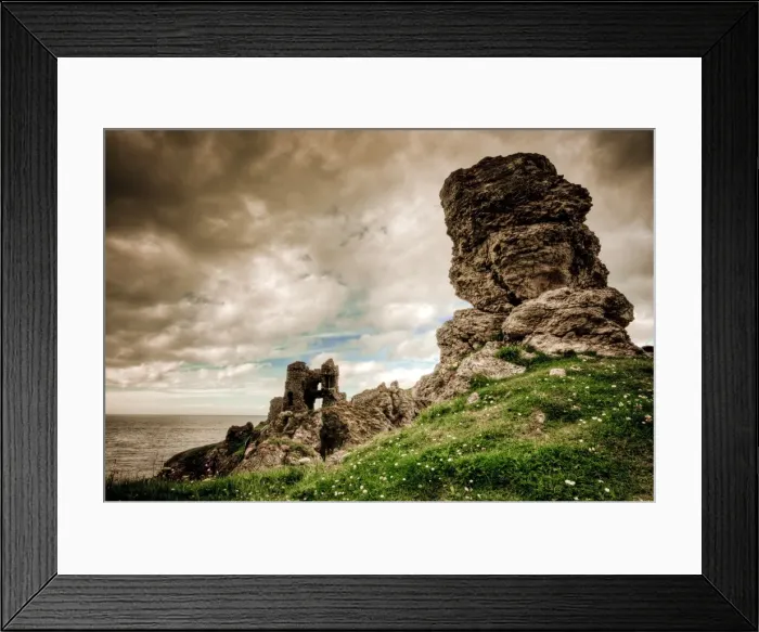 Framed Print : Kinbane castle Framed Print : Kinbane castle