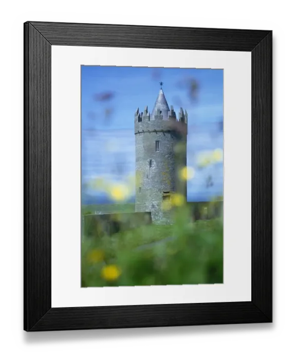 Framed Print : Ireland, County Clare, Doonagore Castle Framed Print : Ireland, County Clare, Doonagore Castle