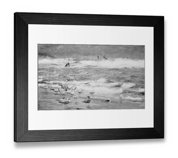 Framed Print : Antique photo of paintings: Landscape Framed Print : Antique photo of paintings: Landscape