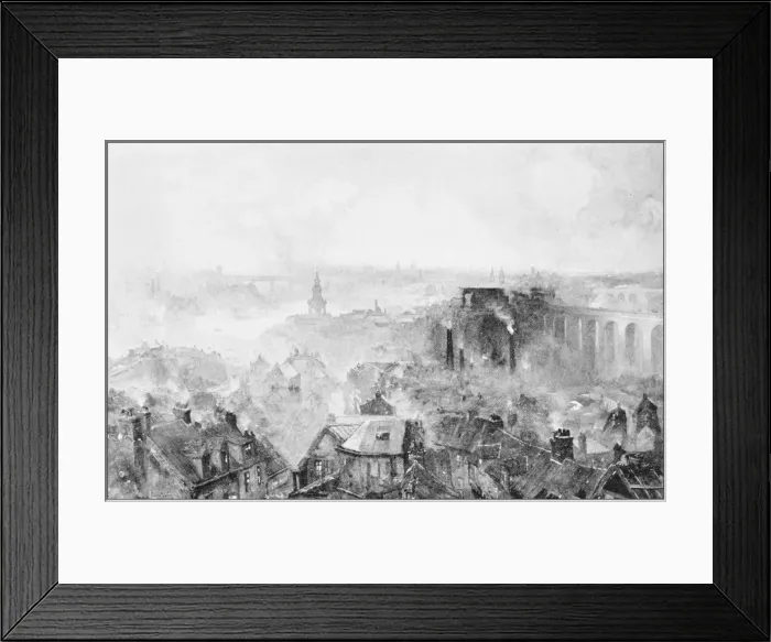 Framed Print : Antique photo of paintings: Newcastle on Tyne Framed Print : Antique photo of paintings: Newcastle on Tyne