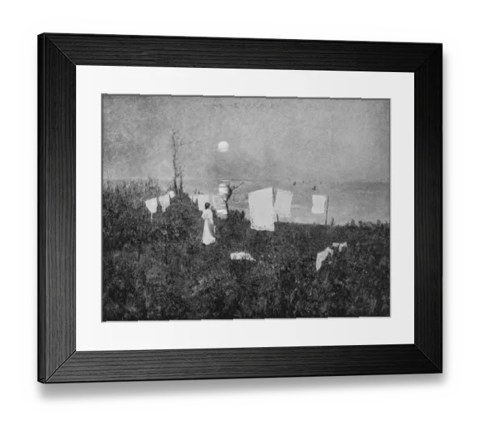 Framed Print : Antique photo of paintings: Landscape Framed Print : Antique photo of paintings: Landscape