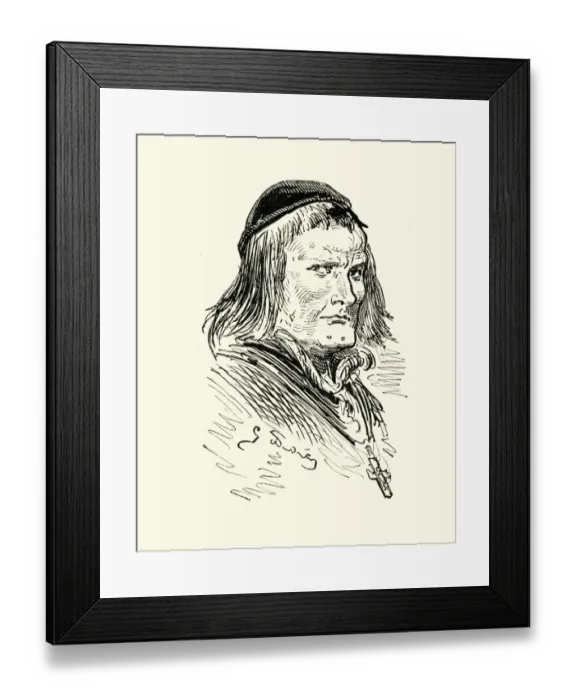 Framed Print : Don Quixote, the Cardinal or Priest Framed Print : Don Quixote, the Cardinal or Priest