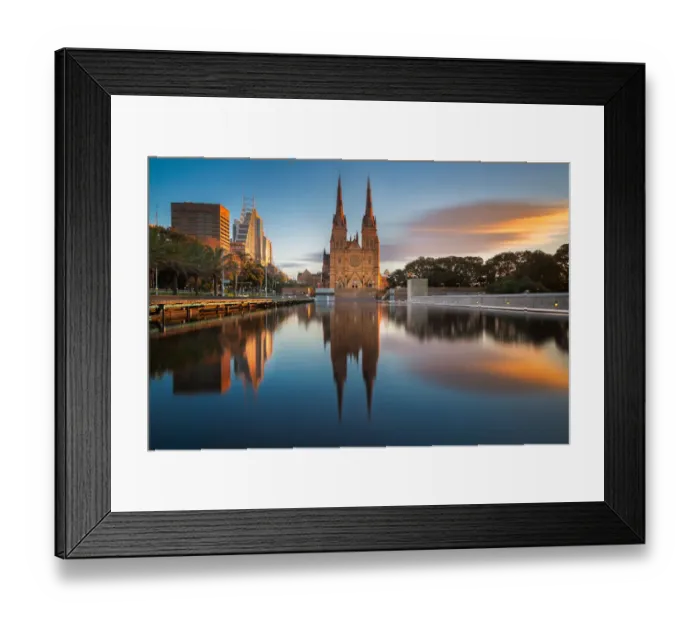 Framed Print : St Marys Cathedral