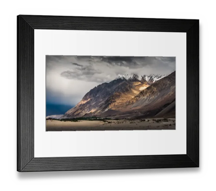Framed Print : Grand Nubra: Beautiful Landscape view of Nubra Valley, Leh Ladakh, India Framed Print : Grand Nubra: Beautiful Landscape view of Nubra Valley, Leh Ladakh, India