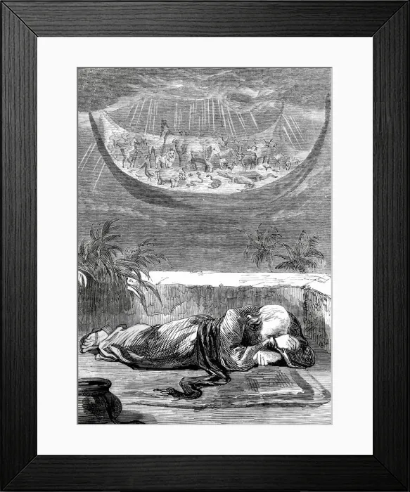 Framed Print : Bible: St. Peters dream of a new earth Framed Print : Bible: St. Peters dream of a new earth