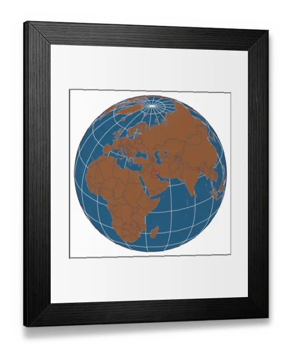 Framed Print : Saudi Arabia locator map Framed Print : Saudi Arabia locator map