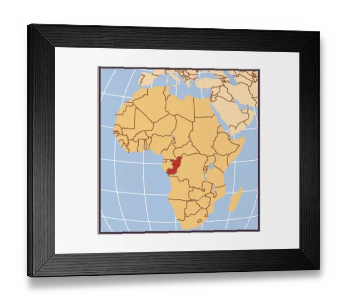  : Democratic Republic of the Congo locator map