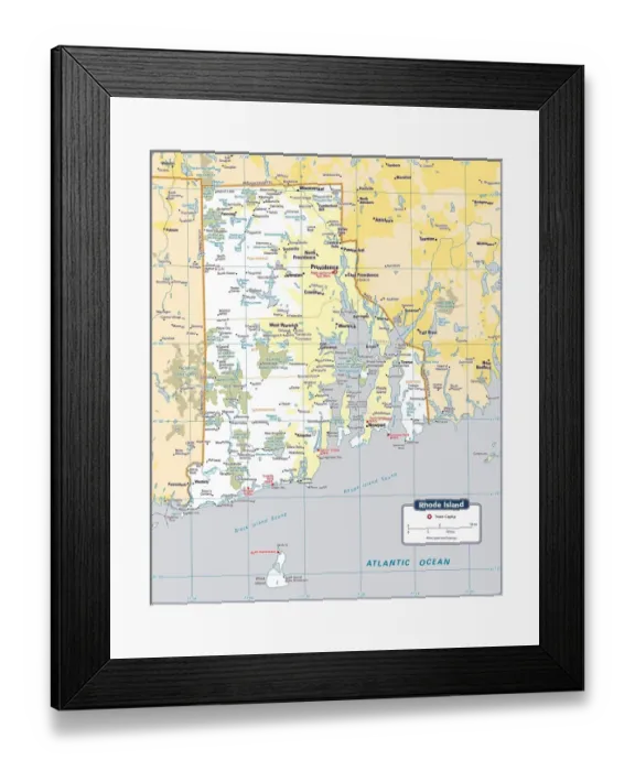 Framed Print : Reference Maps, 103745762 Framed Print : Reference Maps, 103745762