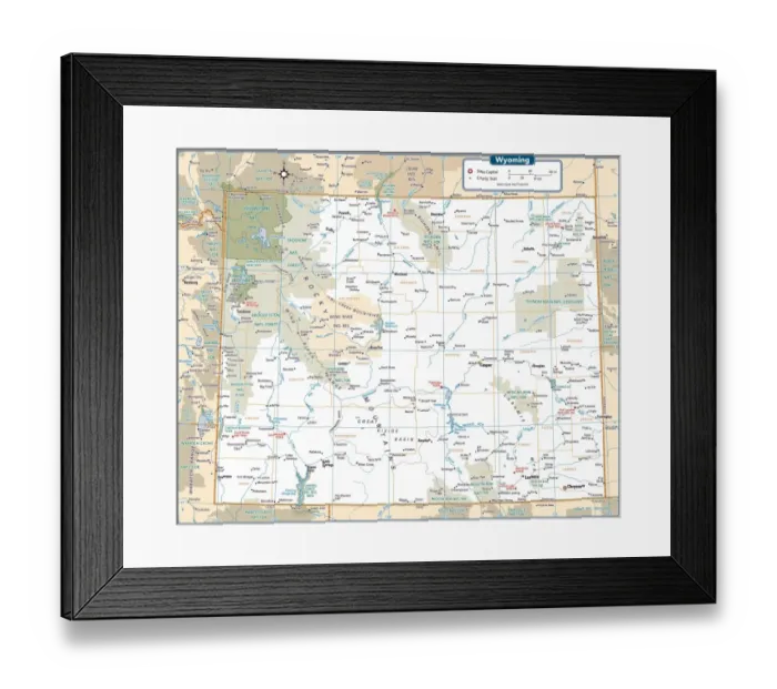 Framed Print : Reference Maps, 103745785 Framed Print : Reference Maps, 103745785