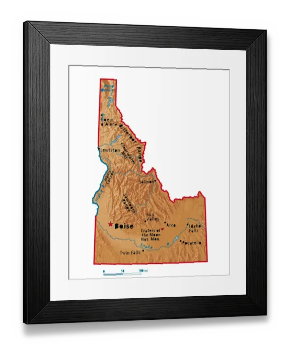 Framed Print : Reference Maps, 103745722 Framed Print : Reference Maps, 103745722