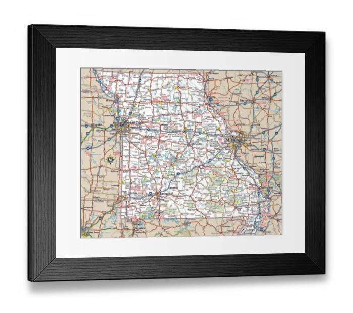 Framed Print : Reference Maps, 103312682 Framed Print : Reference Maps, 103312682