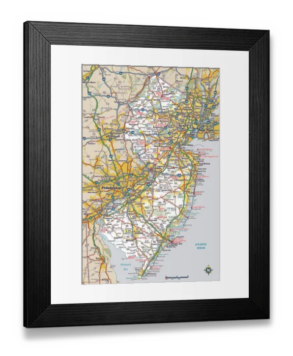 Framed Print : Reference Maps, 103312686 Framed Print : Reference Maps, 103312686