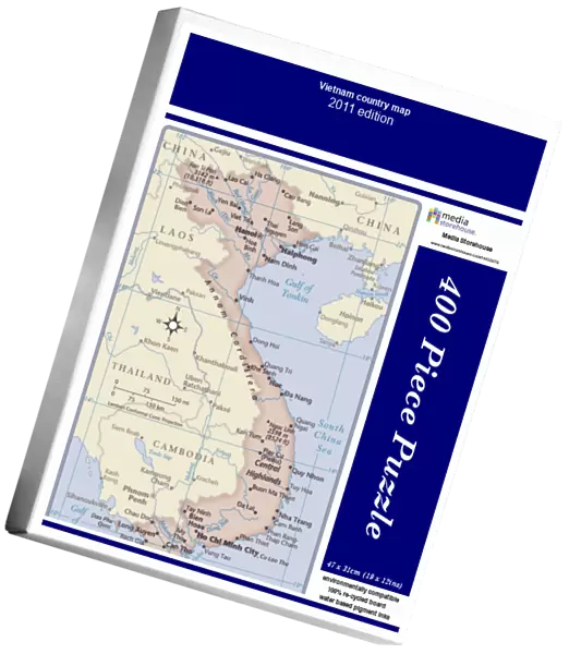 Vietnam country map