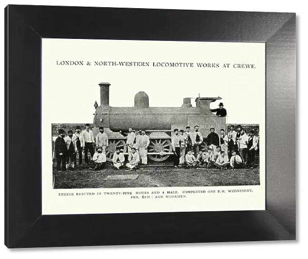 Stream Train built in, Crewe Locomotive Works, 1892