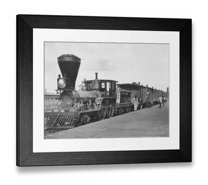 Framed Print : Canadian Railway Framed Print : Canadian Railway