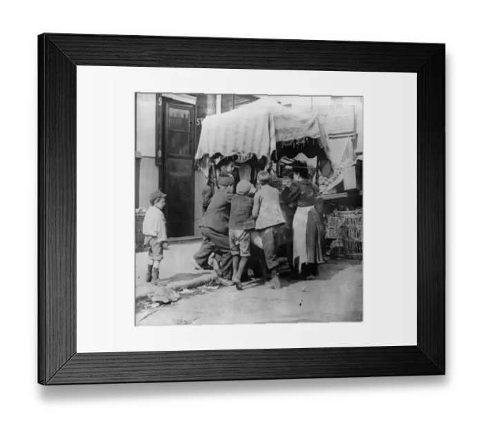 Framed Print : Ice-Cream Selling Framed Print : Ice-Cream Selling