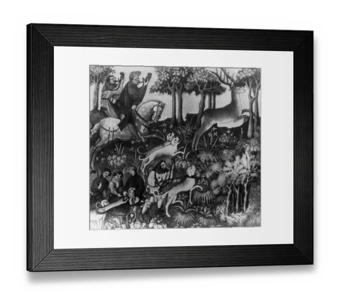 Framed Print : Stag Party