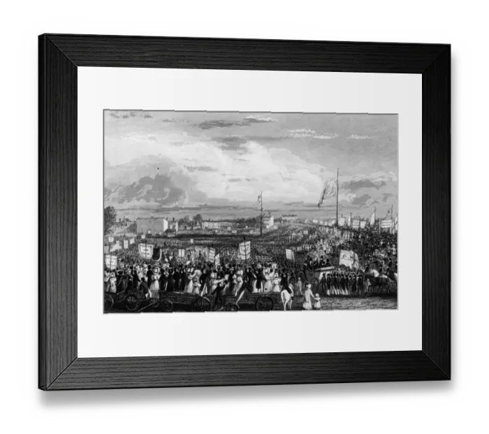Framed Print : Union Meeting Framed Print : Union Meeting