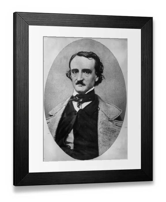 Framed Print : Edgar Allan Poe Framed Print : Edgar Allan Poe
